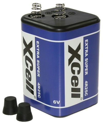 Batterie xcell 4r25 block - xcell, 6