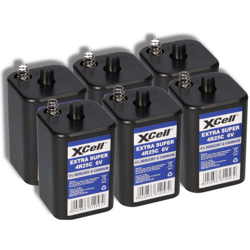 Xcell 4r25 block - 6x, 6v-block
