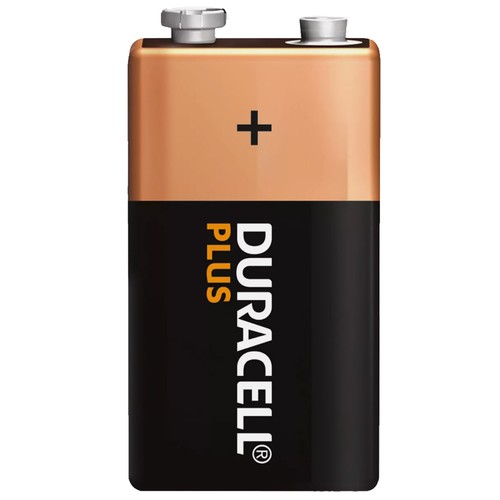 Duracell plus 9v block - x,