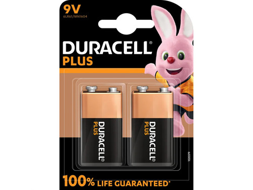 Duracell plus 9v - 1,