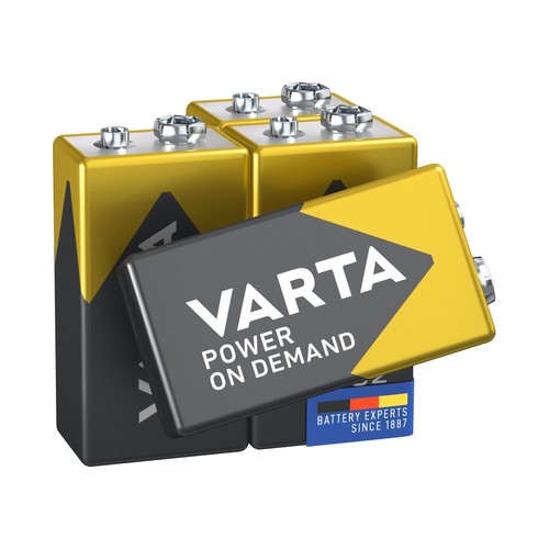 Varta blockbatterie power - 9v,
