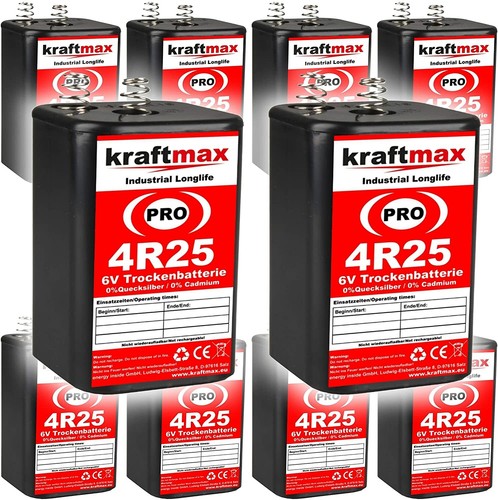 10x kraftmax 4r25 - 10x, 6v-block