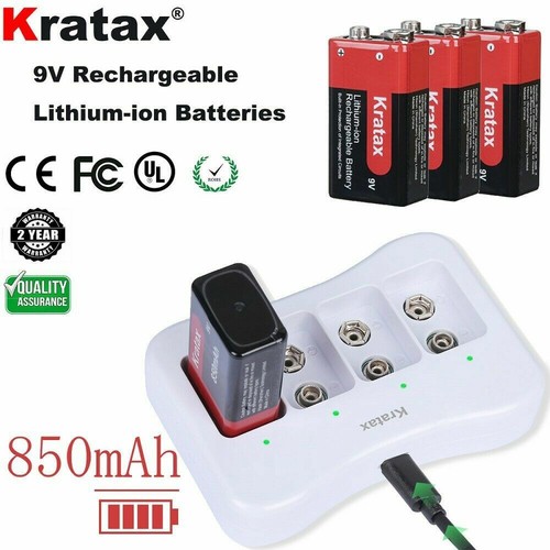 Kratax block batterien akku - 9v,