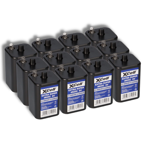 12x xcell 4r25 block - 4r25, 6v-block