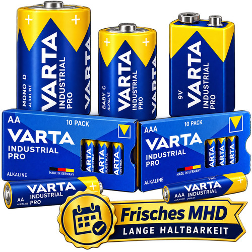 Varta industrial pro batterien - varta,