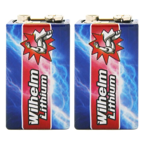 Wilhelm lithium block - 9v,