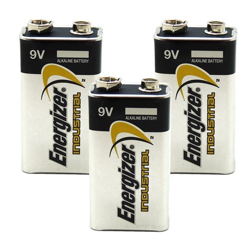 Energizer industrial 9v - 3, x