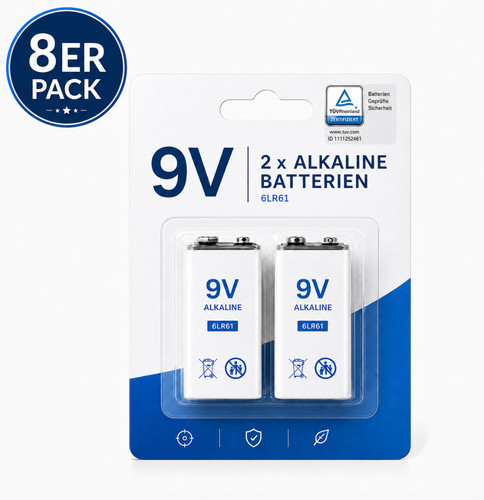 Alkaline blockbatterie - alkaline,