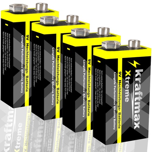 Kraftmax block 6lr61 - kraftmax, 9v