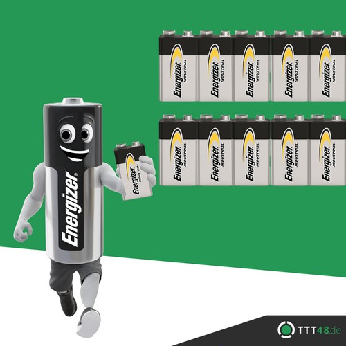 Energizer industrial 9v - 10,